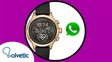 michael kors smartwatch damen whatsapp|How TO INSTALL WhatsApp on Michael Kors Smartwatch.